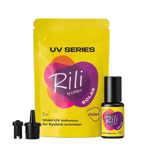 Adeziv Uv Violet Pentru Extensii Gene Rili Solar 5 Ml
