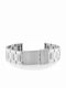 Metallic-Armband Silber 18mm