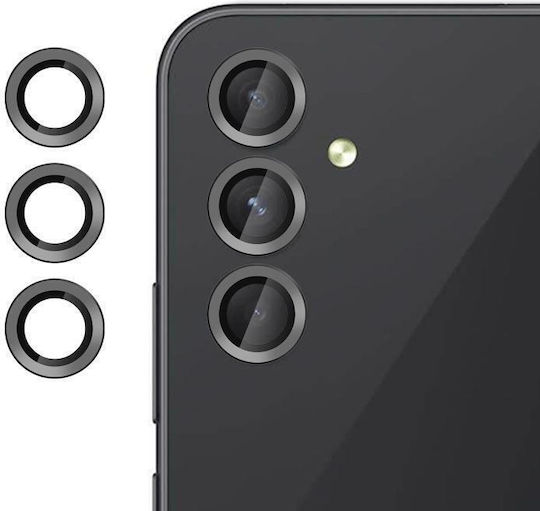 Camera Protection Tempered Glass Black for the Samsung Galaxy A05s