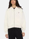 Oakport Damen Sweatshirtjacke Kapuzen Ecru
