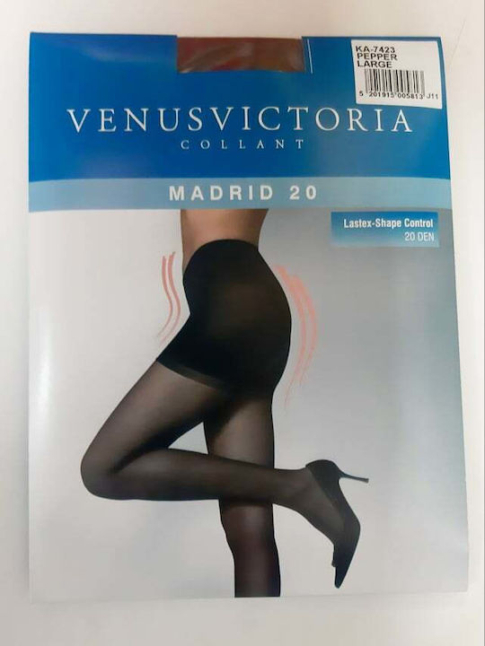 Madrid 20 Women's Pantyhose Pepper