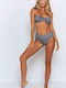 Set Bikini Silber