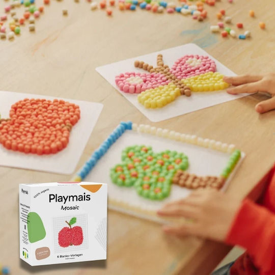 Playmais Κατασκευές Κάρτες Σφουγγαράκια Άμυλο Καλαμποκιού 6τεμ Κενές Κάρτες Ελεύθερο Παιχνίδι Plm-160972.8