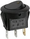 Set 5 Bucăți Comutatoare On-Off Balansoar 1-circuit 16A-12VDC Galbene Cu Led