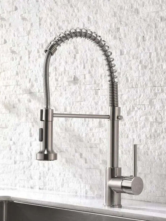 Alista Home Yd/101 Πάγκου με Εξωτερικό Σπιράλ Ασημί