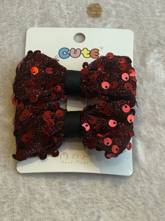 Grandes Suenos Kids Hair Clip In Red Colour Grandes Suenos Kids Hair Clip In Red Colour