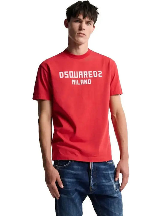Dsquared2 T-shirt Κόκκινο