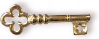 NN Γούρι Κλειδί 2x6.5cm