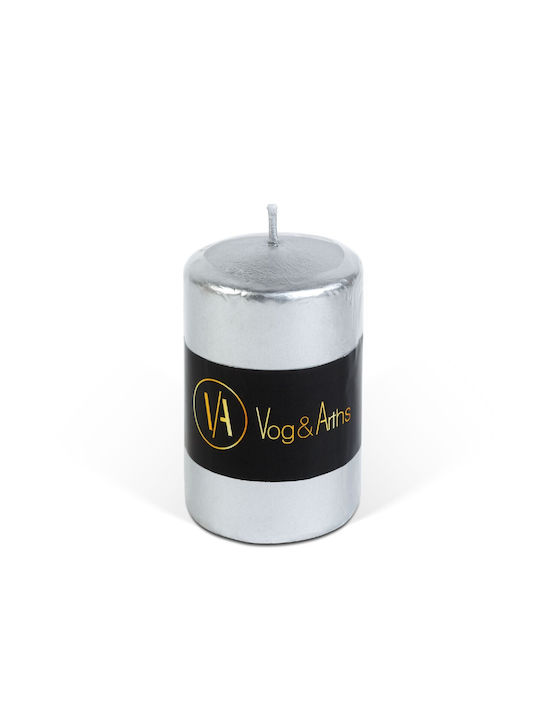 Alista Home Lumânare Decorativă Argintie 130gr
