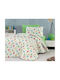 MayHome Sheet Set Semi-double with Elastic Band Cotton 120x200cm