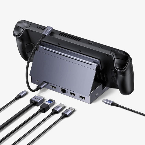 6-in-1 Ugreen 4k 120hz Steam Deck Dock 100w 5gbps