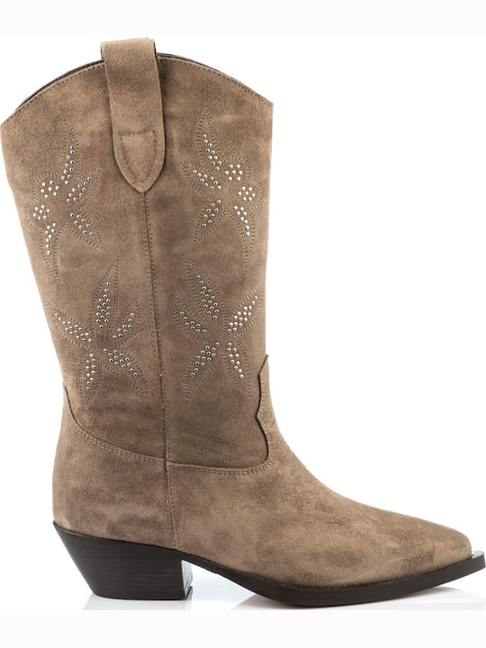Alpe Cowboy Boots Beige
