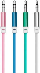 Alista Home 3,5mm Klinkenkabel Länge 1 m Schwarz