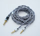 Ibasso Cb20 – 4.4mm TRRRS Към Двоен 3.5mm TRS Слушалков Кабел 1.5m Моно Кристална Мед