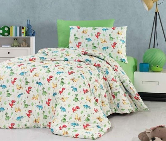 MayHome Baby Duvet Cover Set With Pillowcase Multicolour 120x160cm