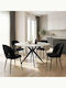 Rund Tisch Speisesaal Marble White Appearance 120x120x76cm