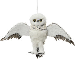 Κουκουβάγια Artificial Fur L12×w28×h16cm Φτερά Decor Grey Decoris 548609 00054414