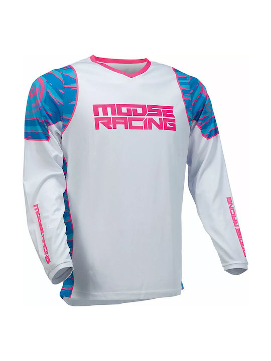 Men's Long Sleeves Cycling Jersey Blue Men's Long Sleeves Cycling Jersey Blue