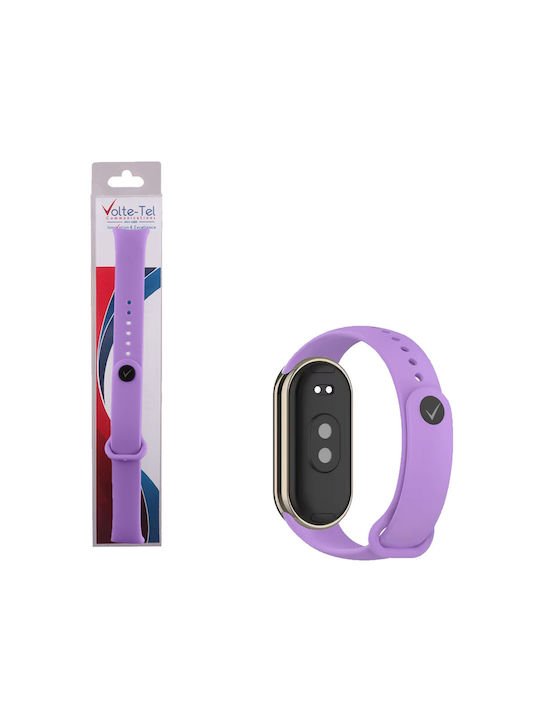 Volte-Tel Strap Silicone Purple (Xiaomi Smart Band 8, 9, 10)