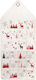 Calendar De Advent Din Material Textil 36x82cm