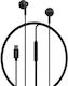 Devia NO-DVHF-108790 In-ear Handsfree Ακουστικά με Βύσμα USB-C Μαύρο