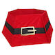 Weihnachtsbaumrock ''Weihnachtsmann'' Rot Ψάθινη Μ60xΠ30xΥ70εκ.