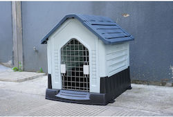 Animal Hundehütte Kunststoff Graues 72,8x60,2x66cm Animal Hundehütte Kunststoff Graues 72,8x60,2x66cm