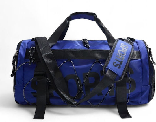 Playful Bags Sack Voyage Electric Blue Fabric L60xW26xH30cm