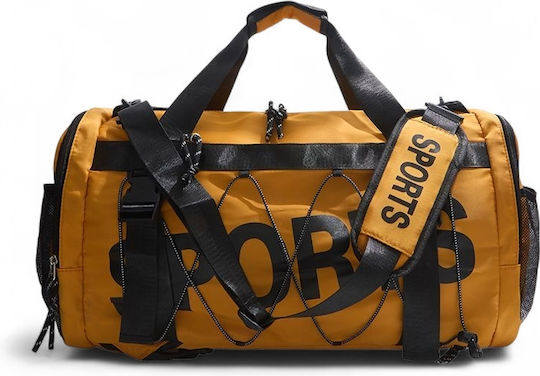 Playful Bags Σακ Βουαγιάζ Πορτοκαλί Υφασμάτινο Μ60xΠ26xΥ30εκ.
