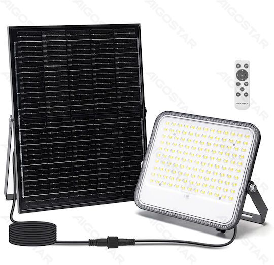 Aigostar Ηλιακός Προβολέας LED 200W με Τηλεχειριστήριο