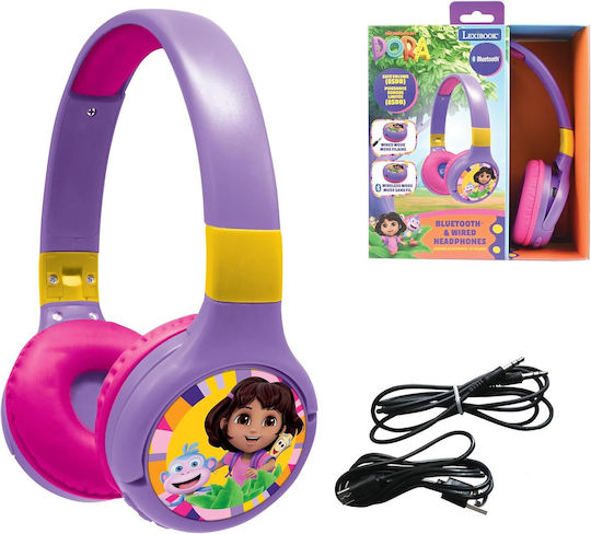 Lexibook Dora Безжични / Жични On Ear Слушалки Многоцветни
