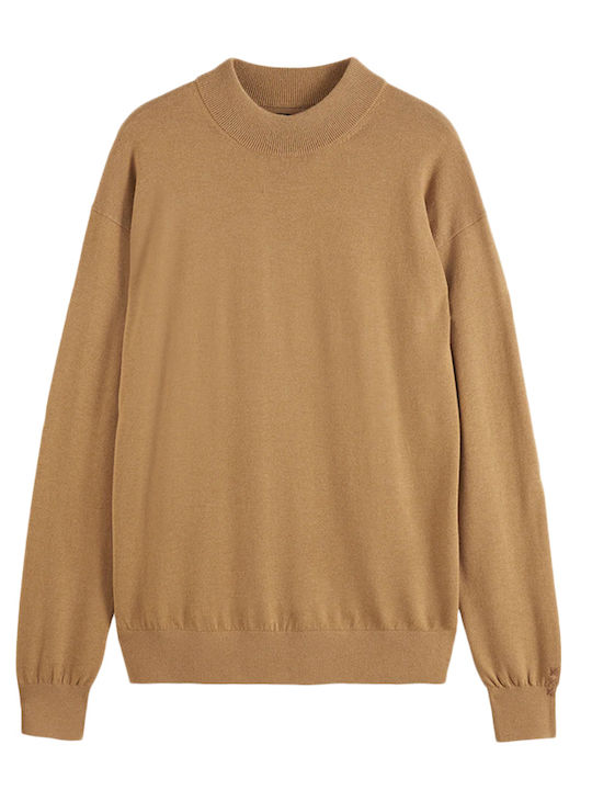Scotch & Soda Core Herrenblusen Langarm Taupe
