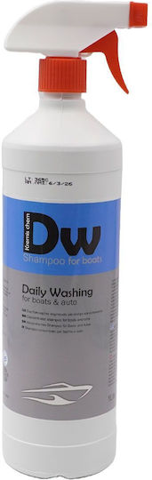 Dw Daily Washing Boats&auto Συμπυκνωμένο Σαμπουάν Σκάφη Αυτοκίνητα 1l