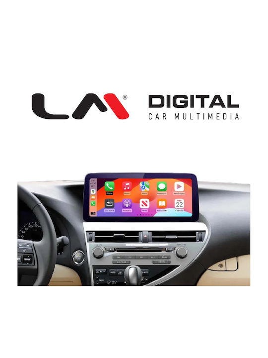 LM Digital Car Audio System for Lexus ES UX NX RX 2018 2023 Bluetooth USB Wi-Fi GPS Apple CarPlay Android Auto with 8 Inch Touch Screen
