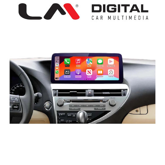 LM Digital Car Audio System for Lexus ES UX NX RX 2018 2023 Bluetooth USB Wi-Fi GPS Apple CarPlay Android Auto with 8 Inch Touch Screen