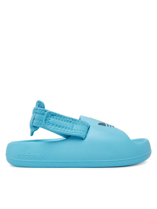 Παπουτσοπέδιλα adiform adilette Skyrus / Ftwwht / Syello