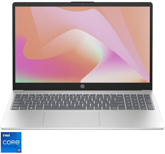 HP 15-fd0082nq 15.6" Full HD (i7-1355U/16GB/512GB SSD/Fără Sistem De Operare) (Tastatură Internațională Engleză)