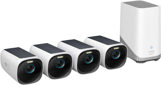 Anker Surveillance System EufyCam Wireless Cameras 8MP with Control Hub