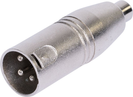 XLR Мъжки Аудио Адаптер RCA Женски Метален BST 18-5580