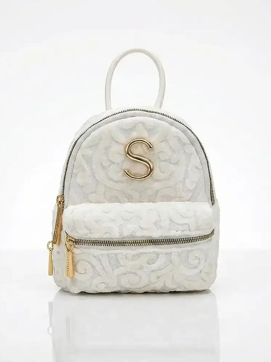 Women's Bag Backpack Ecru