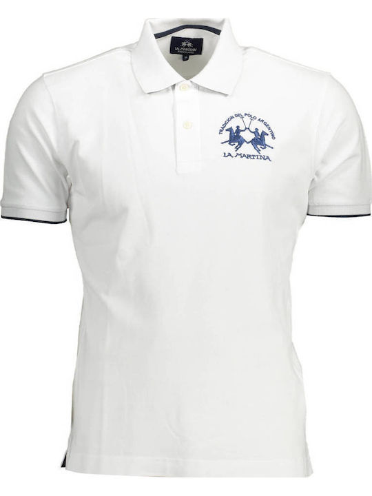 La Martina Polo Μπλούζα White