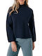 Women's Sweater Turtleneck Blue