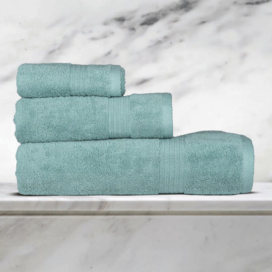 Epavlis Homeware Комплект Кърпи за Баня 3бр Петрол