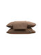 Epavlis Homeware Set Pilotă Single 160x240cm Σχ.0600 Mocha 2buc
