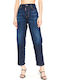 Boston Hoch tailliert Damenjeans Blue