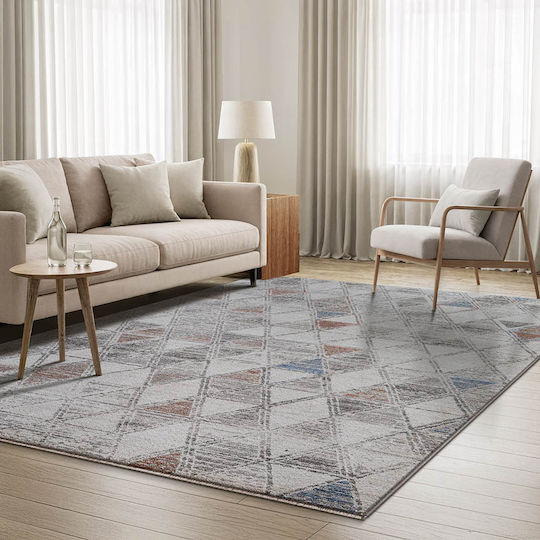 Newplan Lotus 37957 Modern Bedroom Rugs Set Grey Multicolour 5-80-LTS-37957-SET067(2x150,1x200) 3pcs
