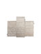 Pierre Cardin Modern Bedroom Rugs Set Beige 9999991329812 3pcs
