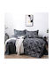 Set Husă de Pilotă Single cu Față de Pernă & 1 Cearsaf 160x240 Multicolor