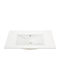 Vinci Solid Aufgesetztes Waschbecken Porzellan 80x46.5cm Solid