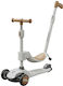 Scooter Kids Scooter Foldable Lecoco 3-Wheel with Seat White